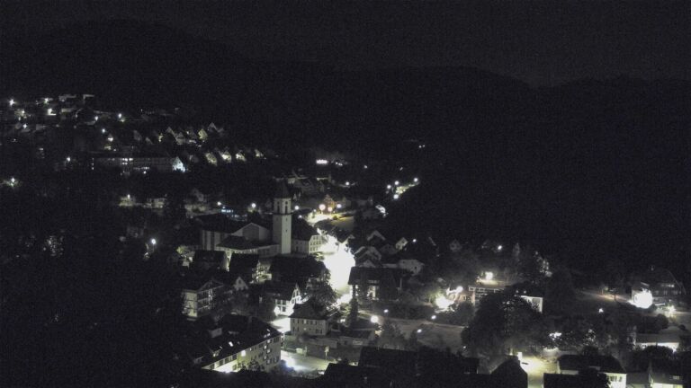 Dieses Bild zeigt eine Webcam-Aufnahme von Ottenhöfen, aufgenommen am Donnerstag, den 20.08.2026 um 02:00 Uhr