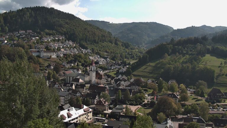 Dieses Bild zeigt eine Webcam-Aufnahme von Ottenhöfen, aufgenommen am Dienstag, den 06.10.2026 um 14:50 Uhr