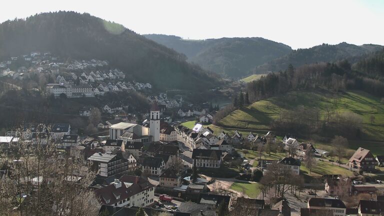 Dieses Bild zeigt eine Webcam-Aufnahme von Ottenhöfen, aufgenommen am Dienstag, den 03.03.2026 um 09:50 Uhr