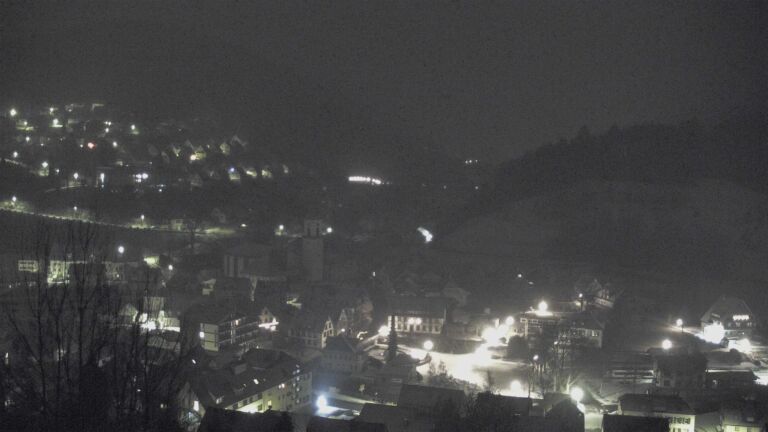 Dieses Bild zeigt eine Webcam-Aufnahme von Ottenhöfen, aufgenommen am Freitag, den 02.01.2026 um 03:30 Uhr