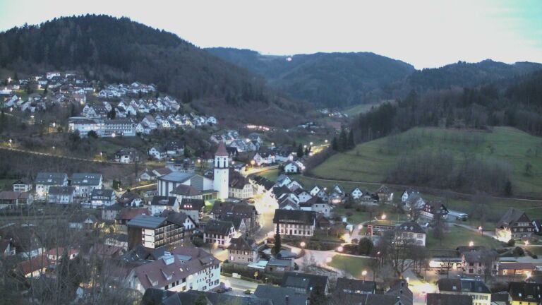 Dieses Bild zeigt eine Webcam-Aufnahme von Ottenhöfen, aufgenommen am Montag, den 16.03.2026 um 06:20 Uhr