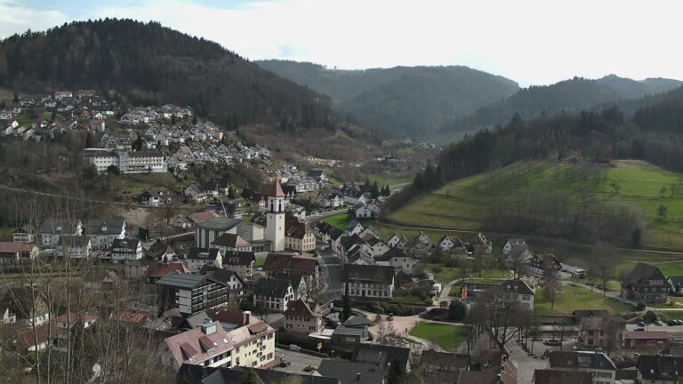 Dieses Bild zeigt eine Webcam-Aufnahme von Ottenhöfen, aufgenommen am Dienstag, den 10.03.2026 um 14:50 Uhr