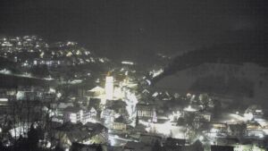 Dieses Bild zeigt eine Webcam-Aufnahme von Ottenhöfen, aufgenommen am Donnerstag, den 08.01.2026 um 20:50 Uhr