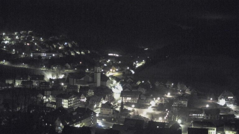 Dieses Bild zeigt eine Webcam-Aufnahme von Ottenhöfen, aufgenommen am Dienstag, den 30.12.2025 um 04:30 Uhr