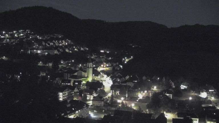 Dieses Bild zeigt eine Webcam-Aufnahme von Ottenhöfen, aufgenommen am Donnerstag, den 21.05.2026 um 22:30 Uhr