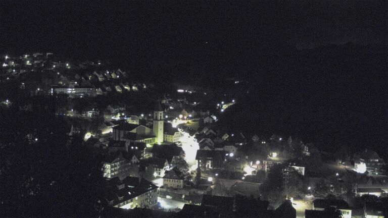 Dieses Bild zeigt eine Webcam-Aufnahme von Ottenhöfen, aufgenommen am Samstag, den 17.10.2026 um 06:20 Uhr