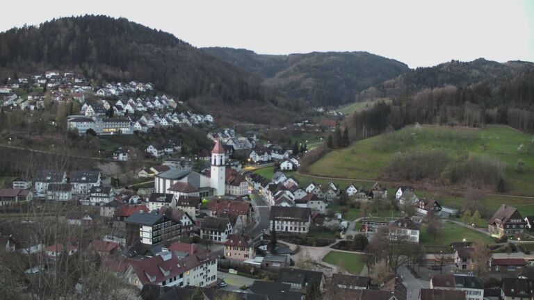 Dieses Bild zeigt eine Webcam-Aufnahme von Ottenhöfen, aufgenommen am Dienstag, den 07.04.2026 um 06:30 Uhr