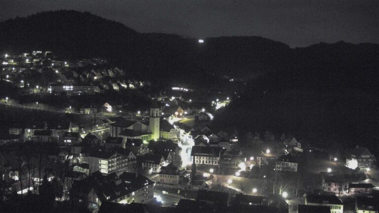 Dieses Bild zeigt eine Webcam-Aufnahme von Ottenhöfen, aufgenommen am Montag, den 02.02.2026 um 05:40 Uhr