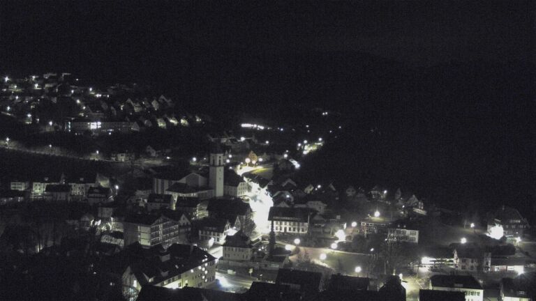 Dieses Bild zeigt eine Webcam-Aufnahme von Ottenhöfen, aufgenommen am Mittwoch, den 11.03.2026 um 00:30 Uhr