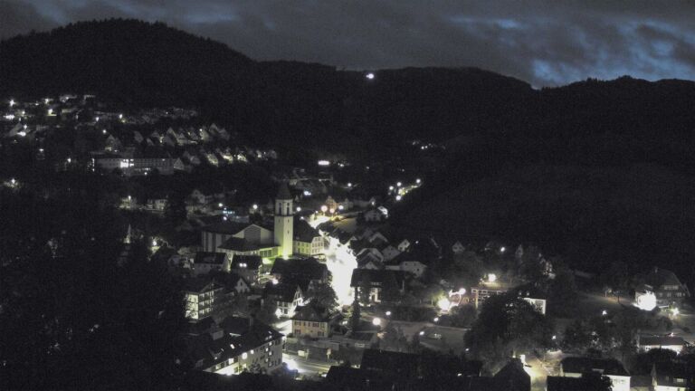 Dieses Bild zeigt eine Webcam-Aufnahme von Ottenhöfen, aufgenommen am Montag, den 31.08.2026 um 05:50 Uhr