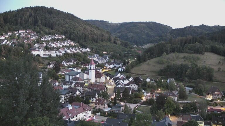 Dieses Bild zeigt eine Webcam-Aufnahme von Ottenhöfen, aufgenommen am Mittwoch, den 02.09.2026 um 20:30 Uhr