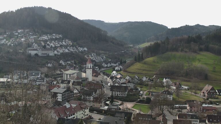 Dieses Bild zeigt eine Webcam-Aufnahme von Ottenhöfen, aufgenommen am Freitag, den 06.03.2026 um 09:20 Uhr