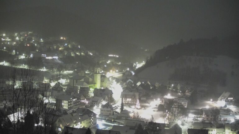 Dieses Bild zeigt eine Webcam-Aufnahme von Ottenhöfen, aufgenommen am Dienstag, den 06.01.2026 um 06:20 Uhr