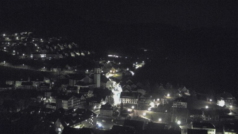 Dieses Bild zeigt eine Webcam-Aufnahme von Ottenhöfen, aufgenommen am Samstag, den 14.02.2026 um 02:30 Uhr