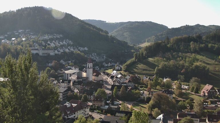 Dieses Bild zeigt eine Webcam-Aufnahme von Ottenhöfen, aufgenommen am Dienstag, den 06.10.2026 um 10:10 Uhr