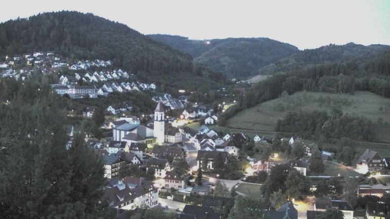 Dieses Bild zeigt eine Webcam-Aufnahme von Ottenhöfen, aufgenommen am Donnerstag, den 10.09.2026 um 06:20 Uhr