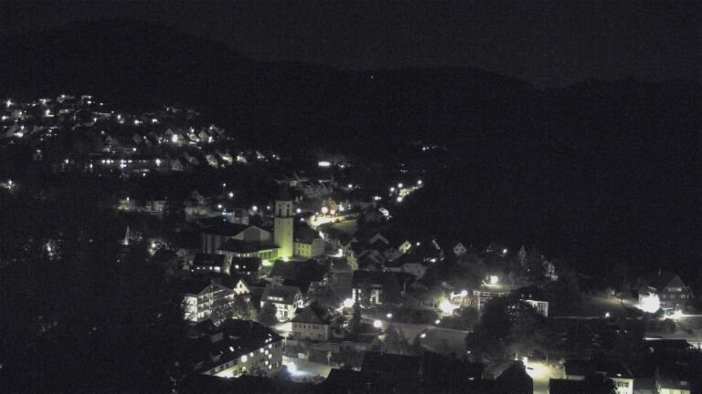 Dieses Bild zeigt eine Webcam-Aufnahme von Ottenhöfen, aufgenommen am Donnerstag, den 10.09.2026 um 22:30 Uhr