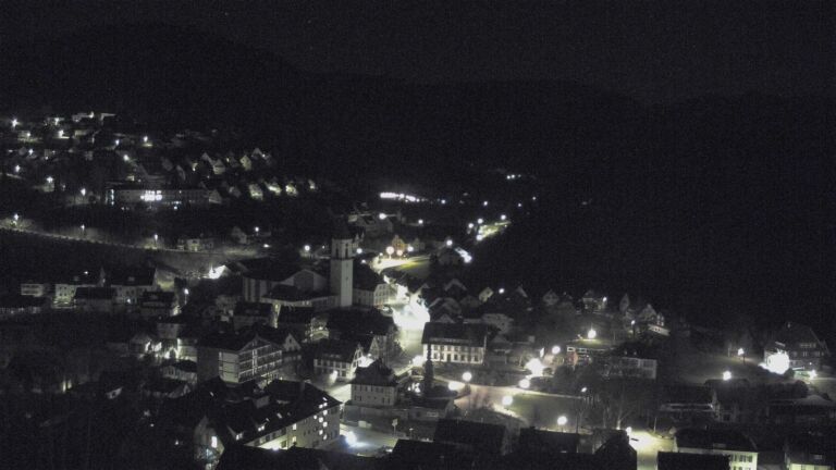 Dieses Bild zeigt eine Webcam-Aufnahme von Ottenhöfen, aufgenommen am Mittwoch, den 18.03.2026 um 02:30 Uhr