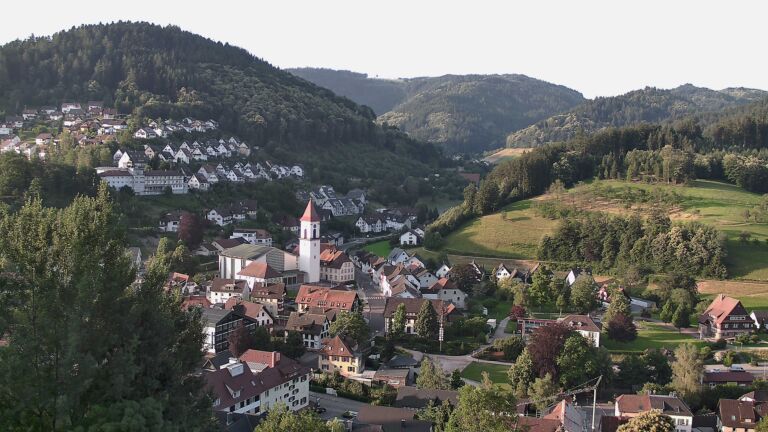 Dieses Bild zeigt eine Webcam-Aufnahme von Ottenhöfen, aufgenommen am Dienstag, den 23.06.2026 um 06:50 Uhr