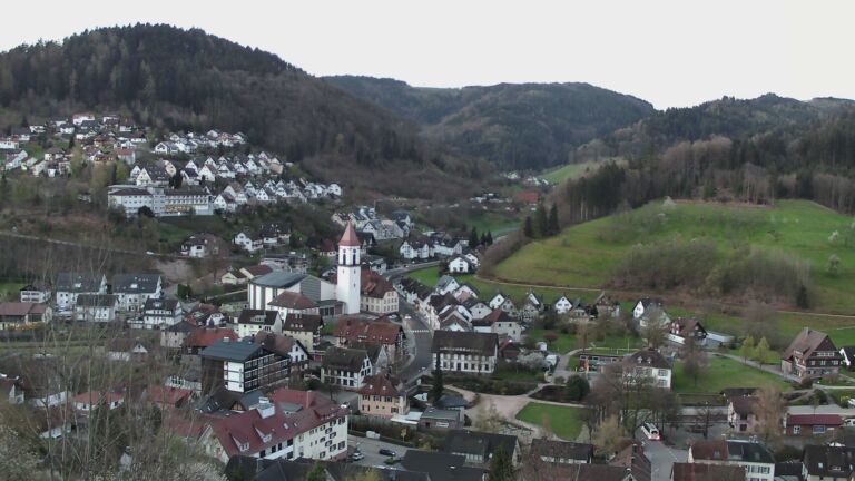 Dieses Bild zeigt eine Webcam-Aufnahme von Ottenhöfen, aufgenommen am Dienstag, den 07.04.2026 um 06:40 Uhr