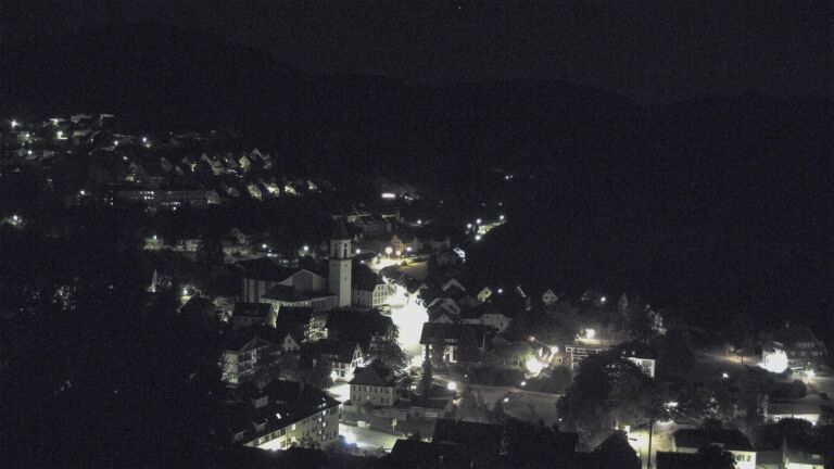Dieses Bild zeigt eine Webcam-Aufnahme von Ottenhöfen, aufgenommen am Dienstag, den 11.08.2026 um 02:00 Uhr