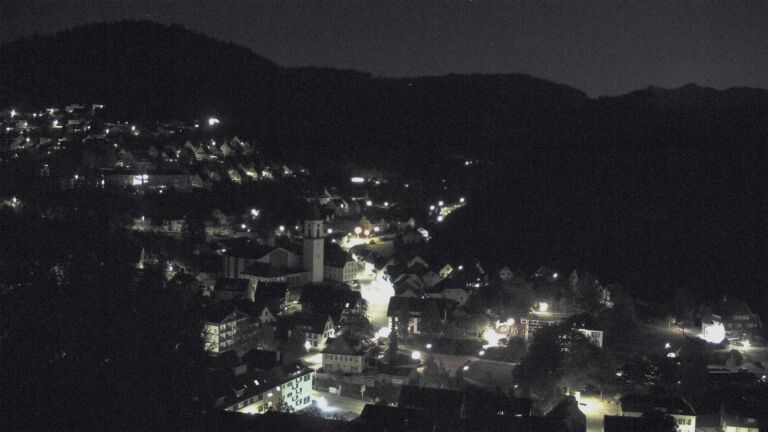 Dieses Bild zeigt eine Webcam-Aufnahme von Ottenhöfen, aufgenommen am Montag, den 21.09.2026 um 23:30 Uhr