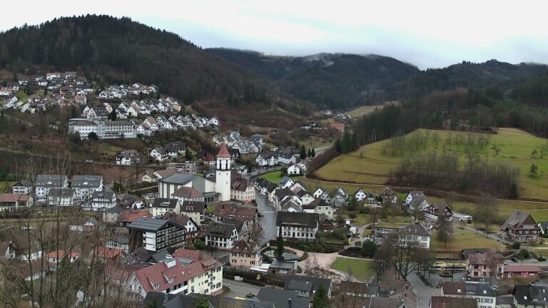Dieses Bild zeigt eine Webcam-Aufnahme von Ottenhöfen, aufgenommen am Mittwoch, den 11.02.2026 um 15:10 Uhr