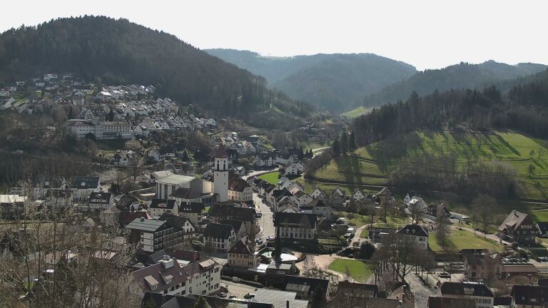 Dieses Bild zeigt eine Webcam-Aufnahme von Ottenhöfen, aufgenommen am Dienstag, den 03.03.2026 um 11:40 Uhr