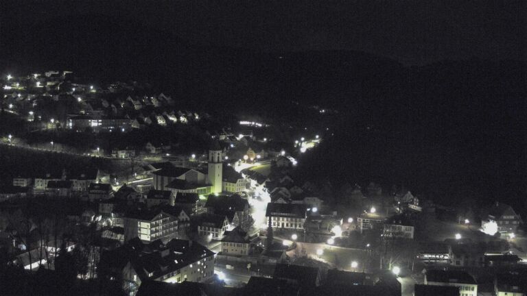 Dieses Bild zeigt eine Webcam-Aufnahme von Ottenhöfen, aufgenommen am Freitag, den 13.02.2026 um 05:30 Uhr