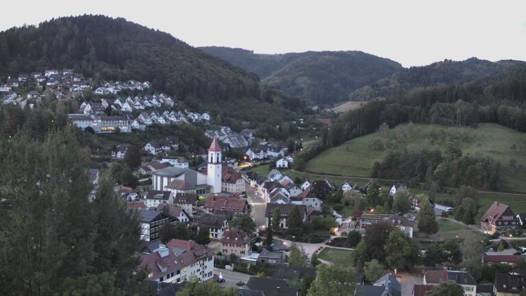 Dieses Bild zeigt eine Webcam-Aufnahme von Ottenhöfen, aufgenommen am Sonntag, den 20.09.2026 um 06:50 Uhr