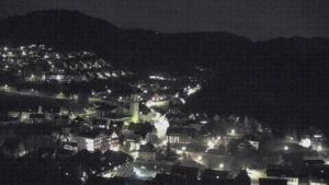 Dieses Bild zeigt eine Webcam-Aufnahme von Ottenhöfen, aufgenommen am Freitag, den 17.04.2026 um 21:30 Uhr