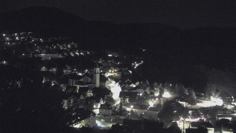 Dieses Bild zeigt eine Webcam-Aufnahme von Ottenhöfen, aufgenommen am Samstag, den 25.07.2026 um 03:30 Uhr