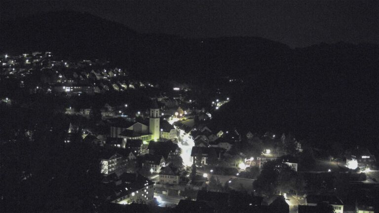 Dieses Bild zeigt eine Webcam-Aufnahme von Ottenhöfen, aufgenommen am Dienstag, den 08.09.2026 um 22:30 Uhr