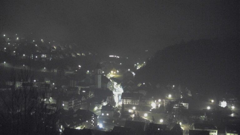 Dieses Bild zeigt eine Webcam-Aufnahme von Ottenhöfen, aufgenommen am Dienstag, den 14.04.2026 um 00:00 Uhr