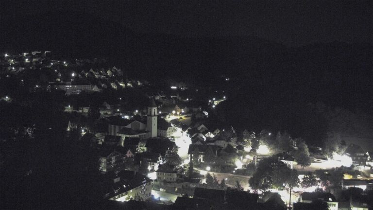 Dieses Bild zeigt eine Webcam-Aufnahme von Ottenhöfen, aufgenommen am Sonntag, den 26.07.2026 um 03:00 Uhr