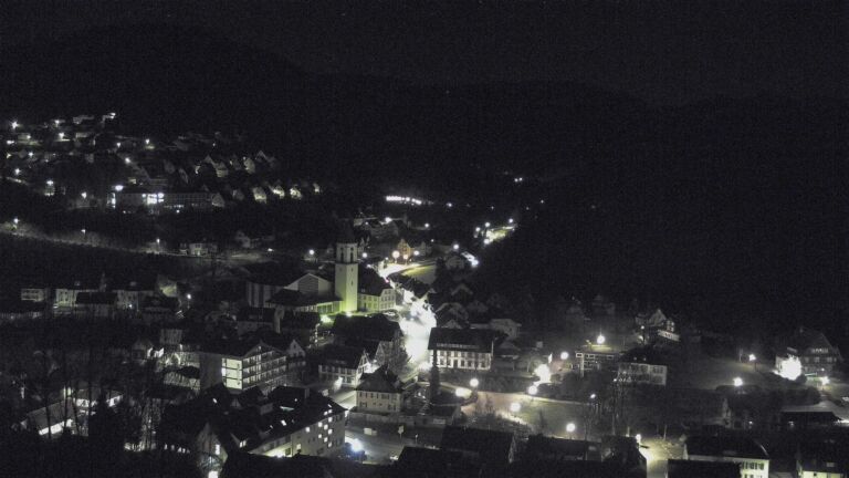 Dieses Bild zeigt eine Webcam-Aufnahme von Ottenhöfen, aufgenommen am Mittwoch, den 25.02.2026 um 05:00 Uhr