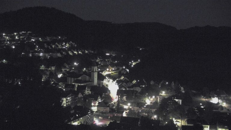 Dieses Bild zeigt eine Webcam-Aufnahme von Ottenhöfen, aufgenommen am Samstag, den 11.07.2026 um 23:00 Uhr