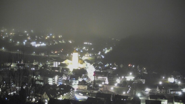 Dieses Bild zeigt eine Webcam-Aufnahme von Ottenhöfen, aufgenommen am Montag, den 22.12.2025 um 17:40 Uhr