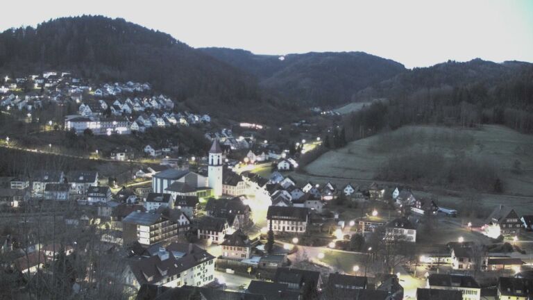 Dieses Bild zeigt eine Webcam-Aufnahme von Ottenhöfen, aufgenommen am Montag, den 02.03.2026 um 06:30 Uhr