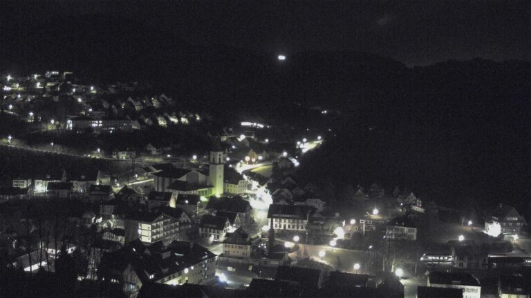 Dieses Bild zeigt eine Webcam-Aufnahme von Ottenhöfen, aufgenommen am Montag, den 09.02.2026 um 05:30 Uhr