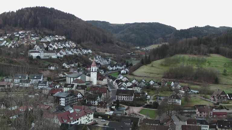 Dieses Bild zeigt eine Webcam-Aufnahme von Ottenhöfen, aufgenommen am Montag, den 02.03.2026 um 07:20 Uhr