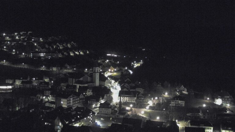 Dieses Bild zeigt eine Webcam-Aufnahme von Ottenhöfen, aufgenommen am Dienstag, den 17.02.2026 um 02:00 Uhr