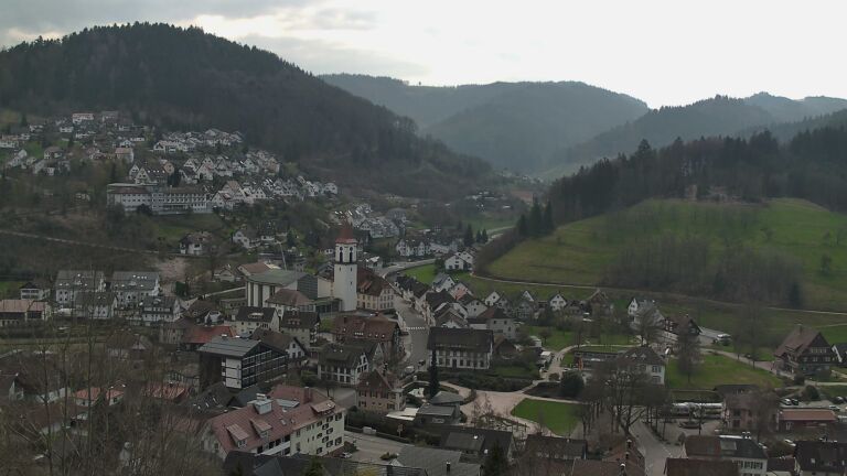 Dieses Bild zeigt eine Webcam-Aufnahme von Ottenhöfen, aufgenommen am Montag, den 23.03.2026 um 11:40 Uhr