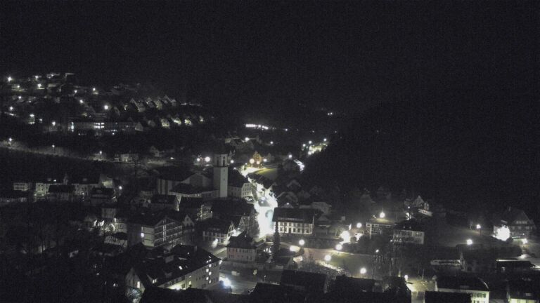 Dieses Bild zeigt eine Webcam-Aufnahme von Ottenhöfen, aufgenommen am Samstag, den 21.02.2026 um 03:30 Uhr