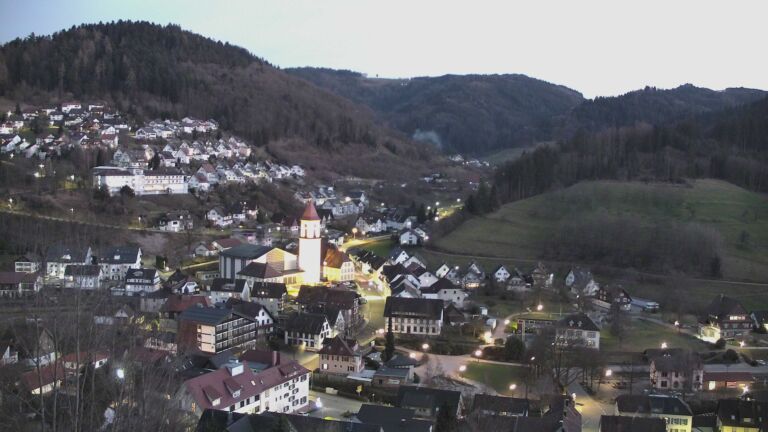 Dieses Bild zeigt eine Webcam-Aufnahme von Ottenhöfen, aufgenommen am Dienstag, den 03.03.2026 um 18:40 Uhr