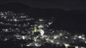 Dieses Bild zeigt eine Webcam-Aufnahme von Ottenhöfen, aufgenommen am Freitag, den 17.04.2026 um 22:00 Uhr