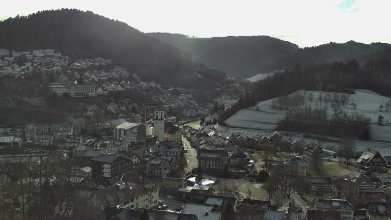 Dieses Bild zeigt eine Webcam-Aufnahme von Ottenhöfen, aufgenommen am Mittwoch, den 31.12.2025 um 11:00 Uhr