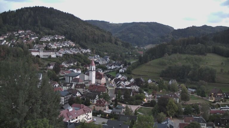 Dieses Bild zeigt eine Webcam-Aufnahme von Ottenhöfen, aufgenommen am Mittwoch, den 16.09.2026 um 19:50 Uhr