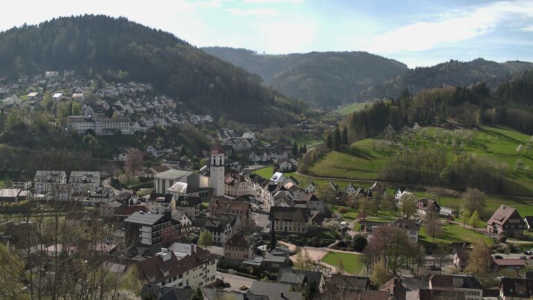 Dieses Bild zeigt eine Webcam-Aufnahme von Ottenhöfen, aufgenommen am Samstag, den 11.04.2026 um 10:30 Uhr