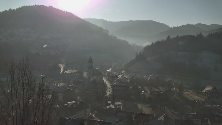 Dieses Bild zeigt eine Webcam-Aufnahme von Ottenhöfen, aufgenommen am Montag, den 29.12.2025 um 10:40 Uhr